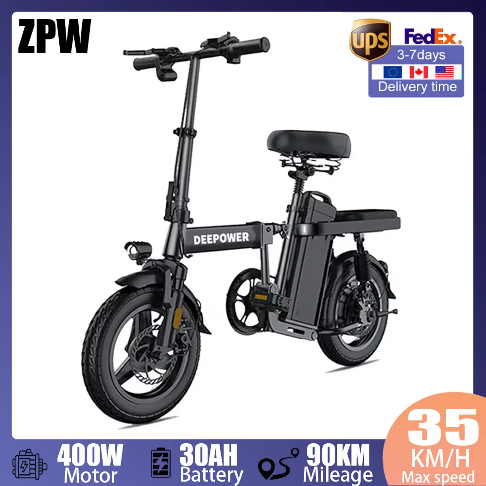 RS6 City Adult 14inch Commuting 48V bike bicycle electric