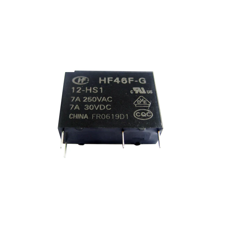 HOT NEW HF46F-G-12-HS1 HF46FG12HS1 12VDC DC12V 12V 7A relay 4PIN