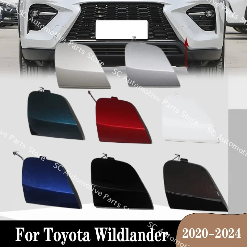 

Для Toyota Wildlander 2020-2024 53285-0R130: Крышка буксировочного крюка переднего бампера, заглушка буксировочного крюка, декоративная накладка на капот
