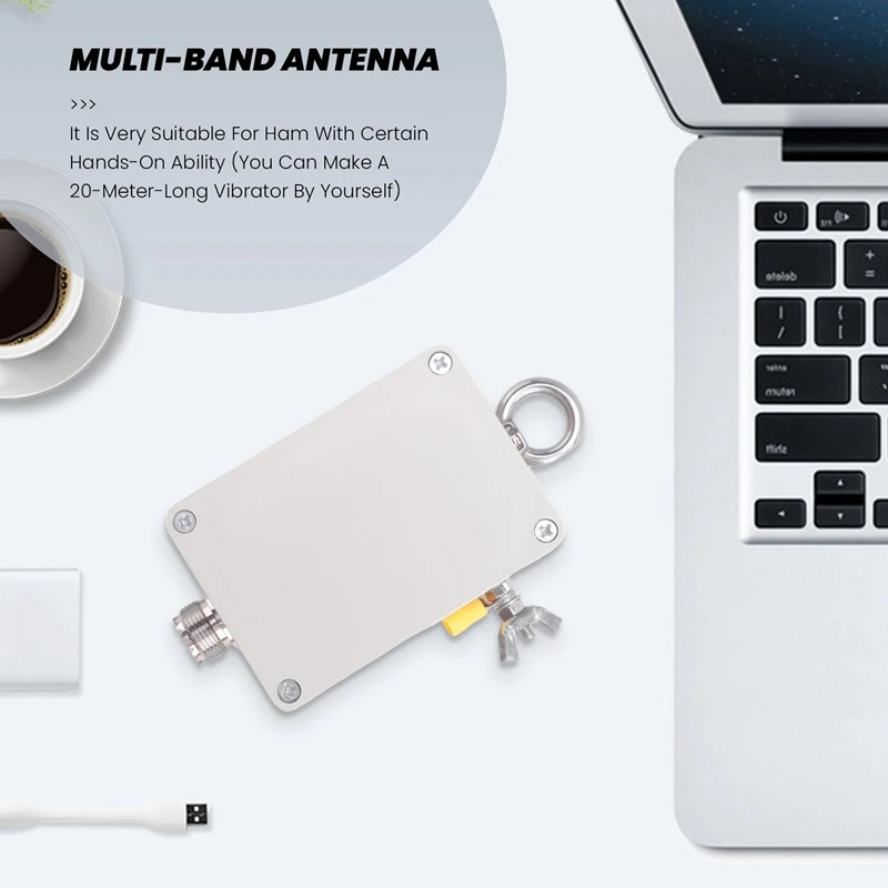 Многофункциональная концевая антенна Barron, коротковолновая антенна Barron 49:1, четырехдиапазонная концевая антенна Barron