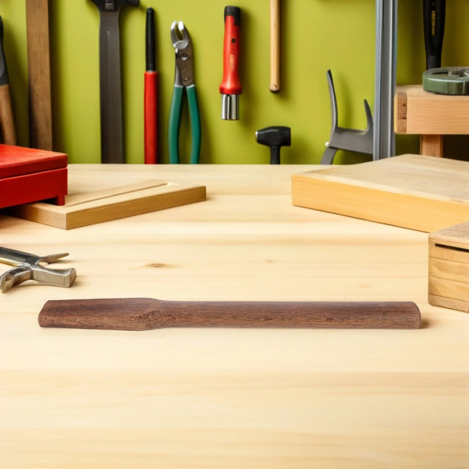 

Ergonomic Wood Axe Handle 19.65 Solid Hardwood Replacement for Outdoor Garden Farm Tool Use Axe Handle Spade Handles