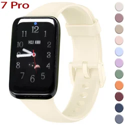 Bracelet en silicone pour Xiaomi Mi Band 7 Pro, montre intelligente de sport, bracelet de subdivision, bracelet pour Mi Band 7 Pro, accessoires Correa