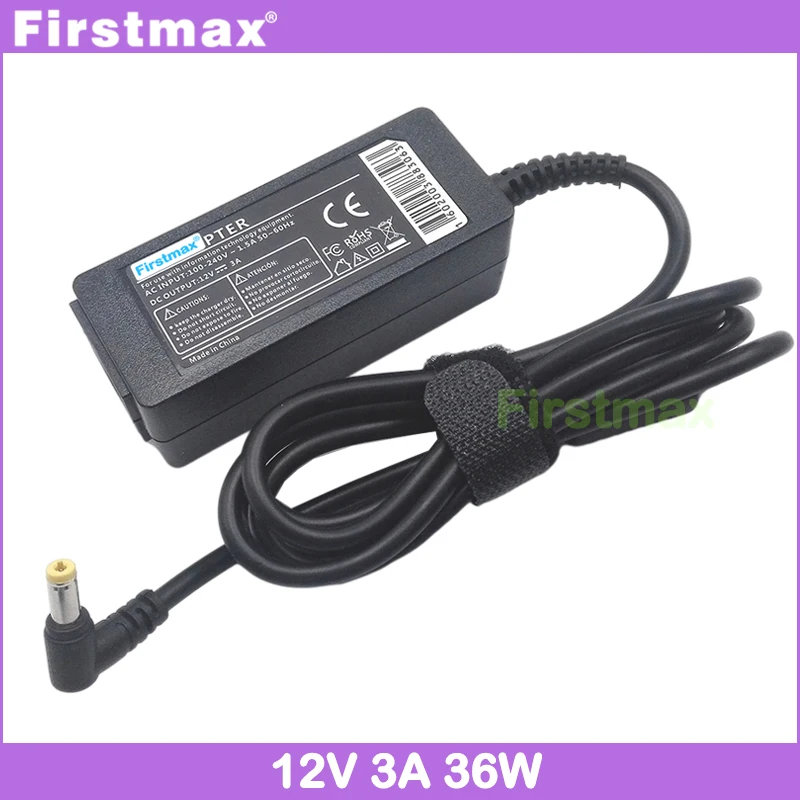 

Firstmax 12V 3A 36W power supply AC Adapter for HP t310 G2 t410 All-in-One pc Smart Zero Client charger