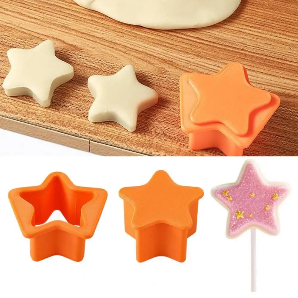 Cake Pop Mold Multifunctional Cake Cutter Multifunctional Cake Mold Set 3d Printed Cookie Dough Cutter Star Mouse for Baking