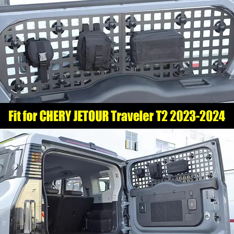 Car Multifunctional Storage Bag Fit for CHERY Jetour Traveller T2 2023 2024 Co-pilot Storage Bag Vehicle Tool Kit Accessories