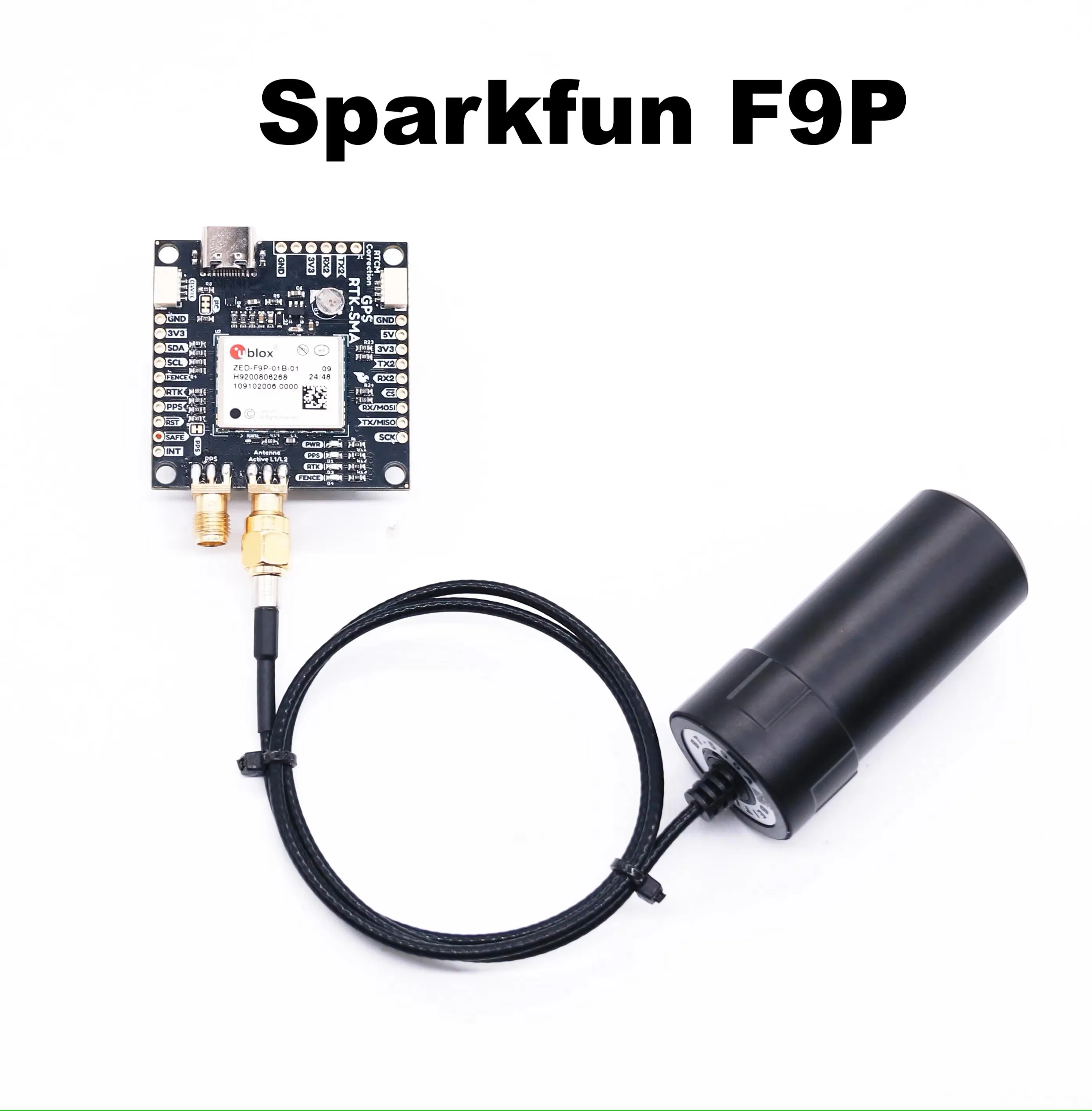 DroneHub SparkFun GPS RTK2 Board ZED F9P Qwiic High-Precision UAV GNSS Series Ardupilot FPV AutoPilot flight control view 6