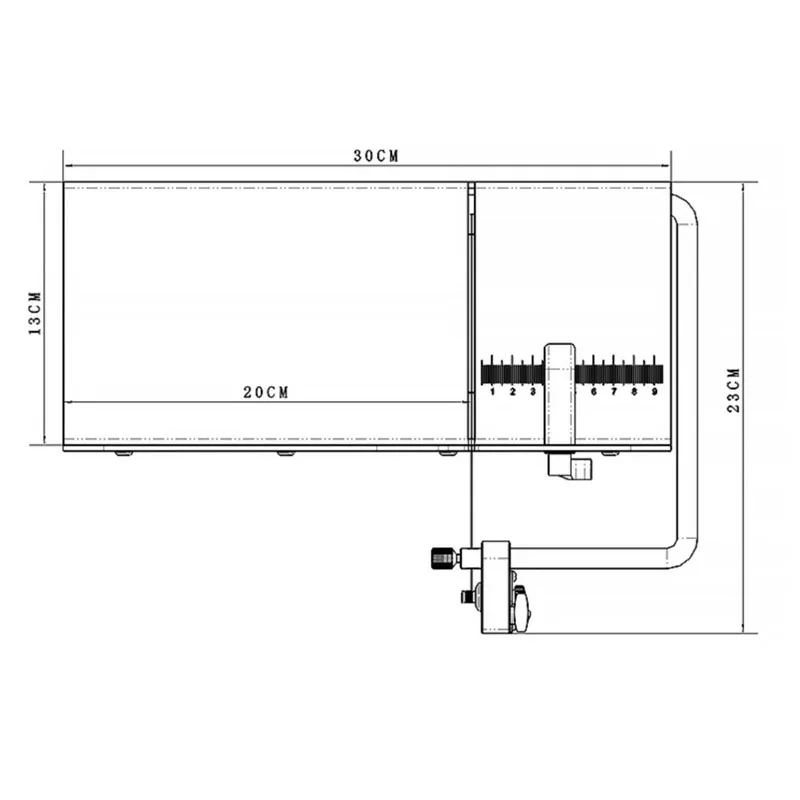 Single-Arm Horizontal Soap Steel Wire Cutting Station - Soap Cutter for Precision Soap Making