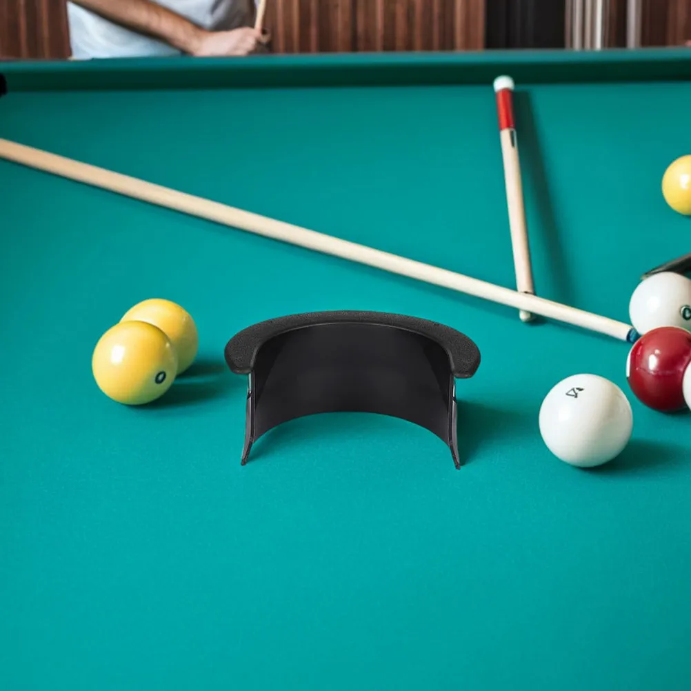 

12Pcs Pool Table Pocket Liner Set Black Plastic Table Pocket Inserts High Compatibility Wear Resistant for Game Room Bar Club