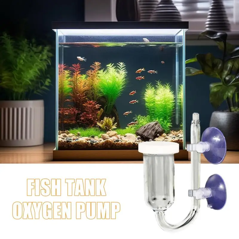 Aquarium Atomized Oxygen Disc Refining Tool Air Fittings Air Oxygen Pump Diffuser Practical Oxygen Pump Aquarium Refiner Air