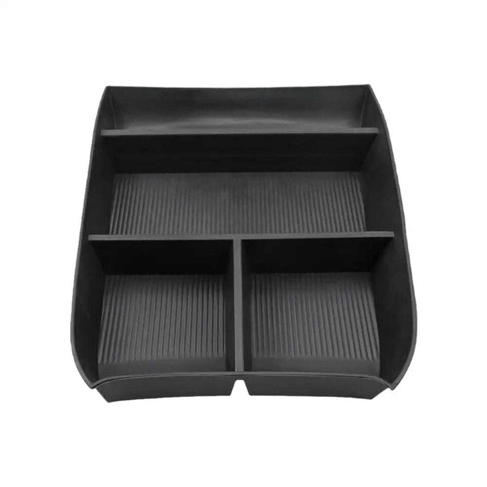 For Palisade Under Center Console Armrest Storage Box Stowing Tray Car Organizer Accessories Center Holder Tidying Console T2E2