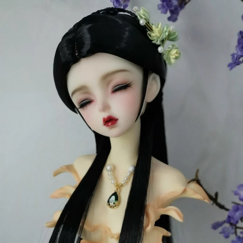 1/3 Ancient Costume BJD Wig Doll Accessories Hanfu Antique Style Hair Retro Wigs For BJD/SD SD13 Big Girl SSDF C1770