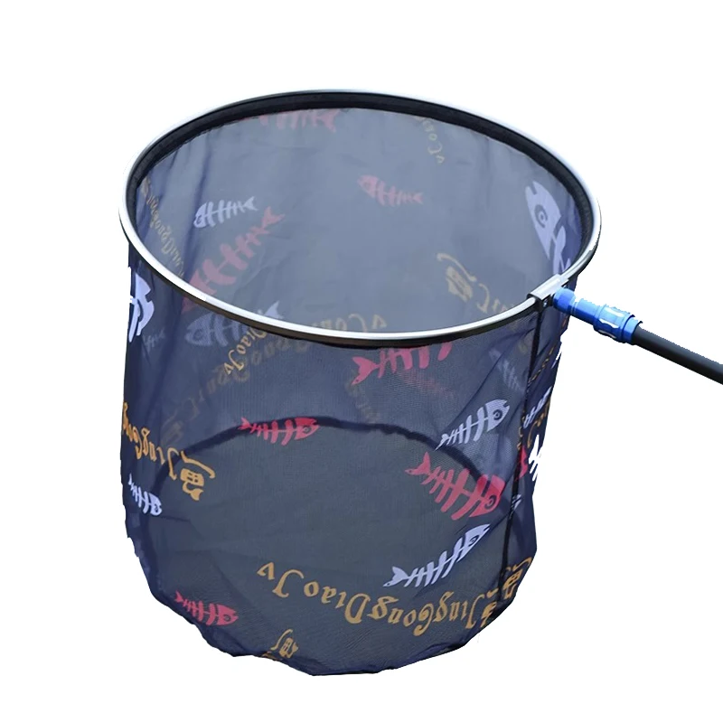 

Углеродная рыболовная сеть с защитой от крючка, сверхлегкий титановый сплав, твердая глубоко Промысловая рыболовная сеть, аксессуары для рыболовных инструментов