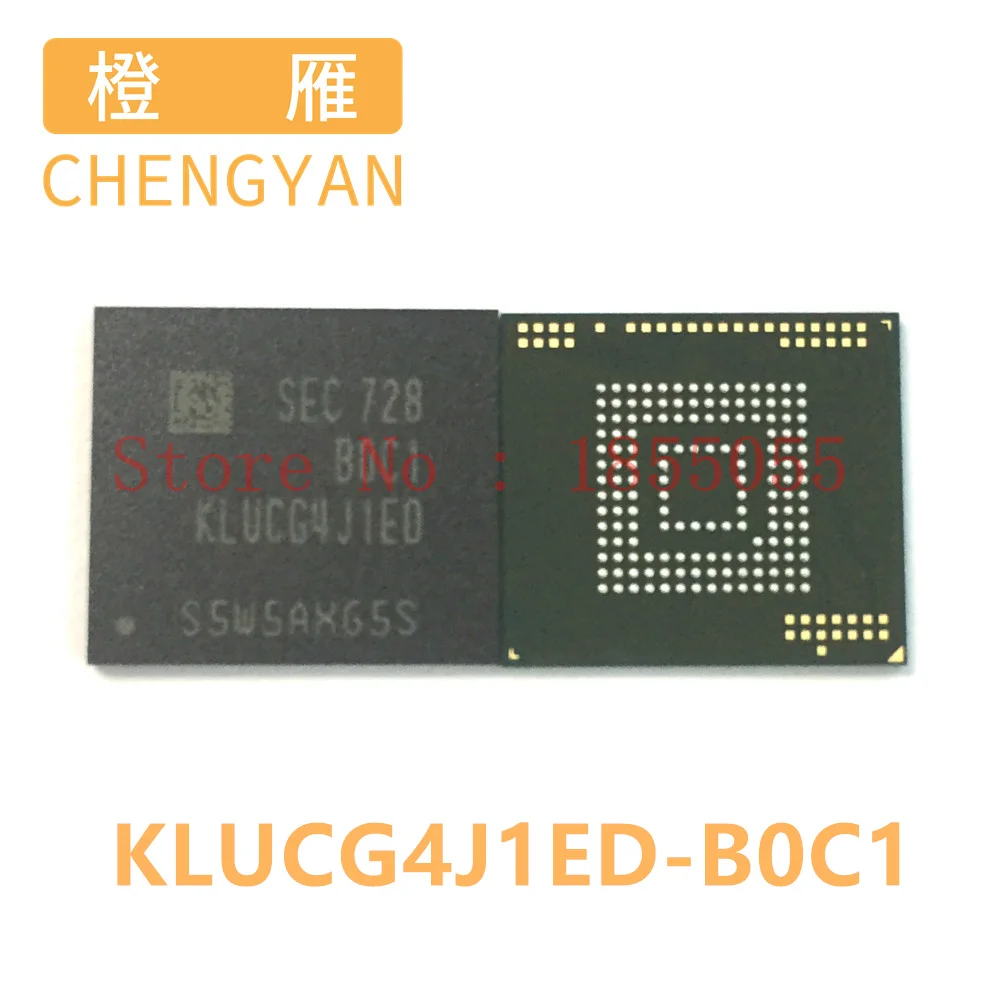 

CHENGYAN new original KLUCG4J1ED-B0C1 KLUCG4J1ED B0C1 MLC UFS 2.1 64GB BGA153 CHIP IC