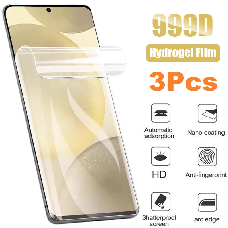 3Pcs Für Samsung S25 Plus Für Samsung Galaxy S25 S24 Ultra Screen Protector Samsung Galaxy S25 S24 Hydrogel Film
