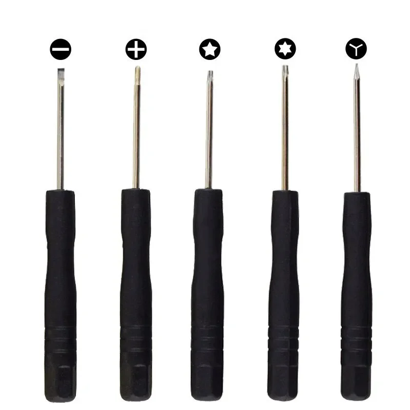 Kit de herramientas de apertura de reparación de 8 9 10 11 en 1 para iPhone iPad Samsung, set de destornilladores de precisión para Xiaomi Huawei celulares 4