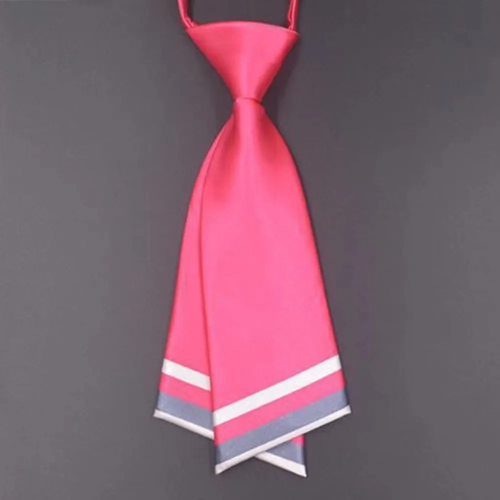 Fashion Stripe Small Necktie Double-layer Suit Gravatas Children Tie Neck Tie Business Ties School Uniform Tie Shirt Accessories