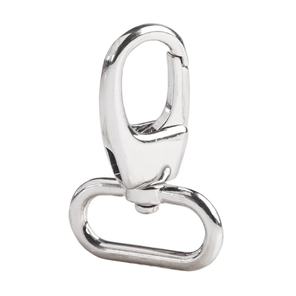 

4Pcs Premium Metal Rotating Hook Strong Swivel Snap Clip for Keychain Lanyard Pet Leash Bag Strap Easy Install Rust Resistant