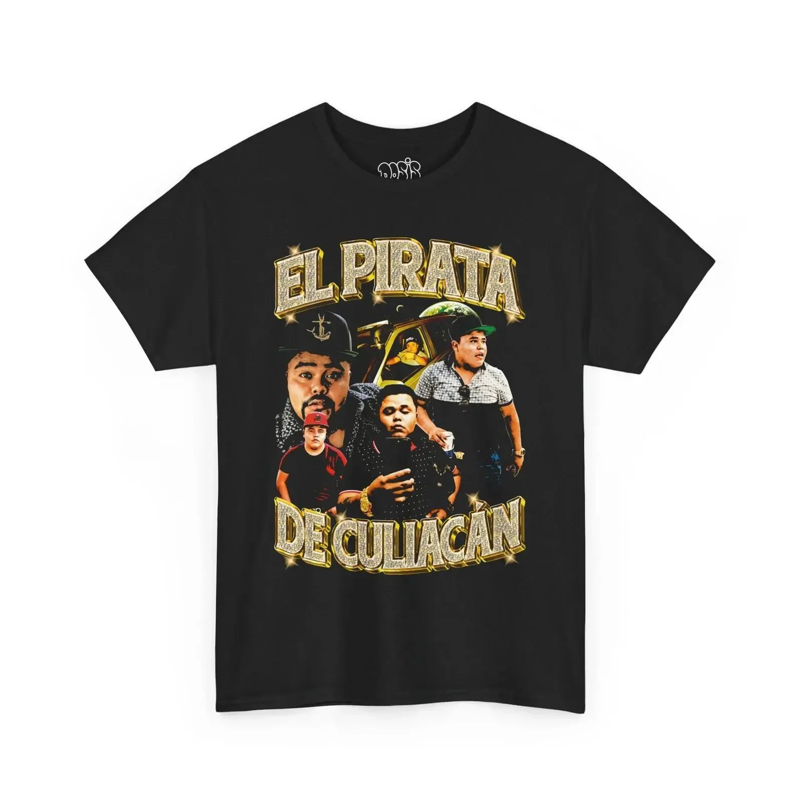 El Pirata de Culiacan 2 0 Vintage Retro T Shirt vintage Washed Versatile graphic Top For Everyday Wear fashion Casual