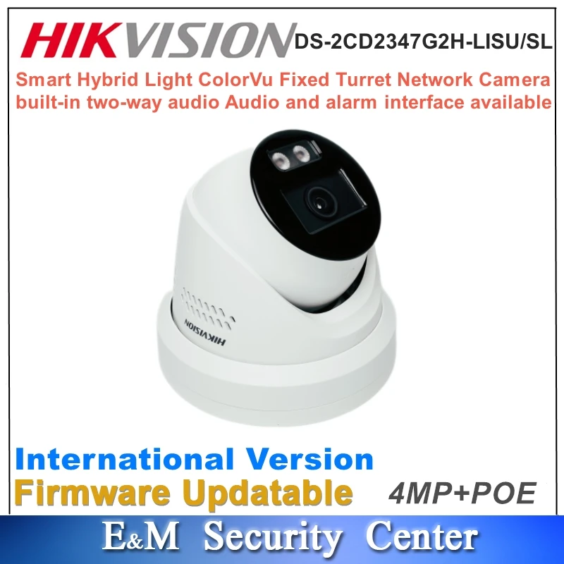 مراجعة شاملة للكاميرا الذكية Hikvision DS-2CD2347G2H-LISU/SL وDS-2CD2347G3-LIS2UY/SRB: الأداء، التثبيت، والكفاءة في المراقبة الليلية