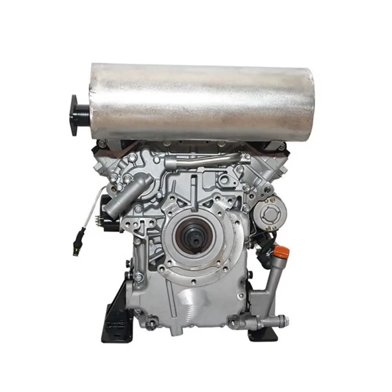 20 HP Twin Cylinder mechanical speed regulation Marine Engine Water-cooled Diesel Engine