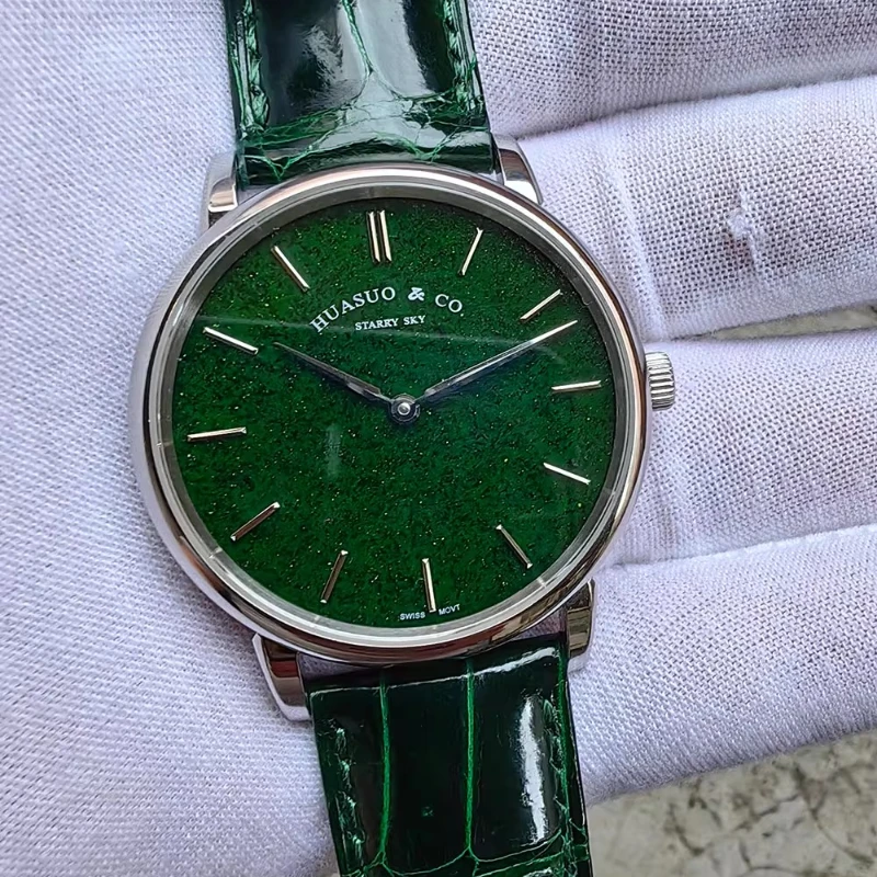 

2025 Limited Edition 39Mm ultra-thin watch star disc SW300 automatic mechanical movement waterproof business leisure watch