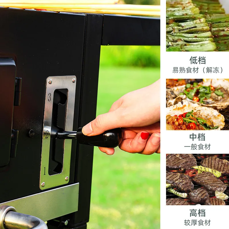 Folding Barbecue Grill Outdoor Household Barbecue Rack Portable Garden Grill Smokeless Bbq Car Parrilla Electrica Para Camping