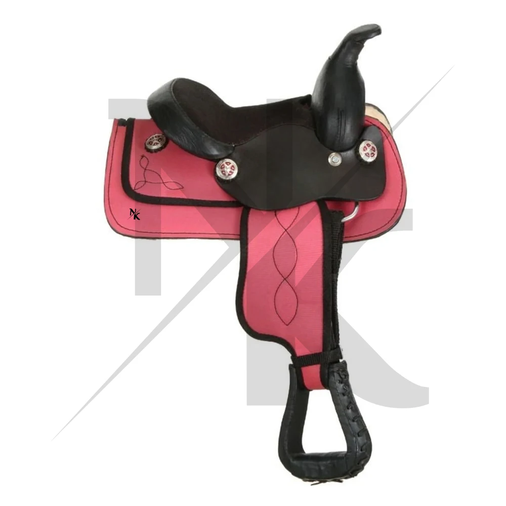 High Comfort Western Saddle, High Quality Leather Harness Equipment, Leather Saddle