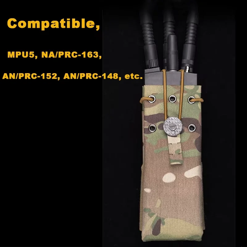 حزمة الراديو العامة F، حزمة الراديو التكتيكية، متوافقة، MPU5، NA/PRC-163، AN/PRC-152، AN/PRC-148