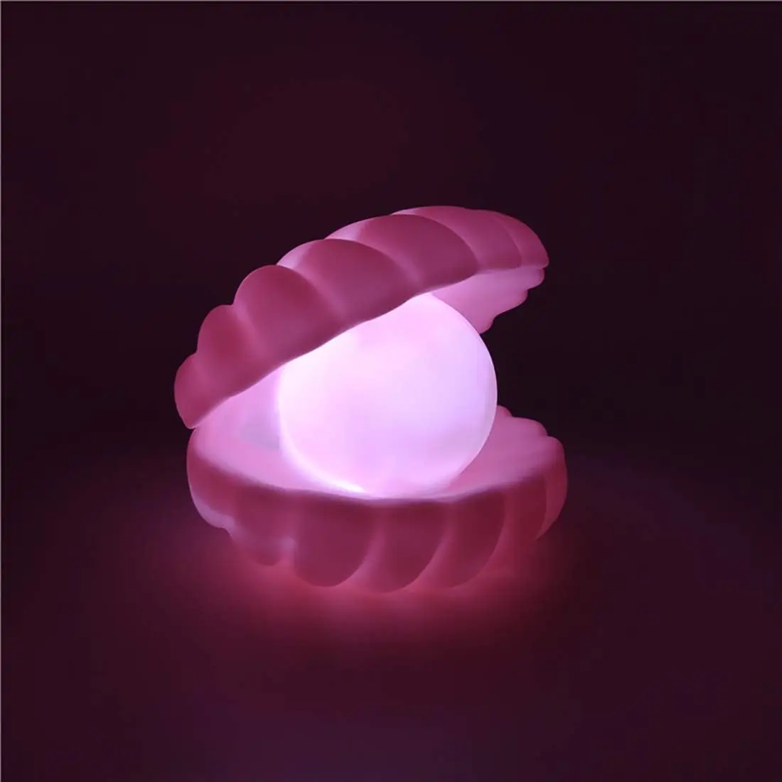 

Shell Pearl Night Light Bedside Night Lamp Bedroom Light Clamshell Mist Night Lights Streamer Mermaid Fairy Shell Lamp