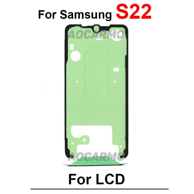 For Samsung Galaxy S20 S21 FE S23 S22 Plus Ultra S21+ S22+ Front Adhesive LCD Display Sticker Tape Glue