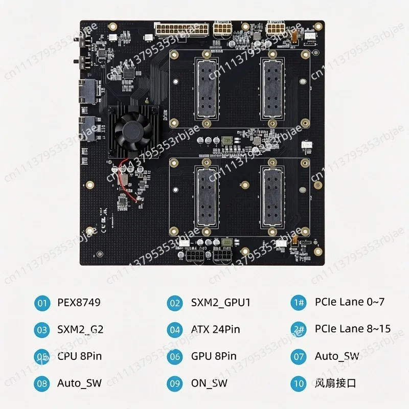 300G NVLink Interconnect Dual Sim Aom-sxmv Simplified NVIDIA V100 SXM2 Graphics Card, Split Free