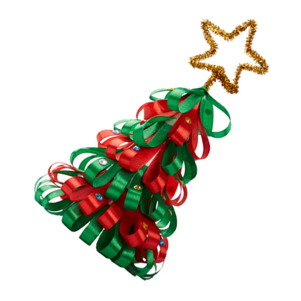 1 قطعة عيد الميلاد ديكور العرض لينة الملمس العملي اليدوية خلق الجدول حامل عطلة يهتف شجرة عيد الميلاد ديكور