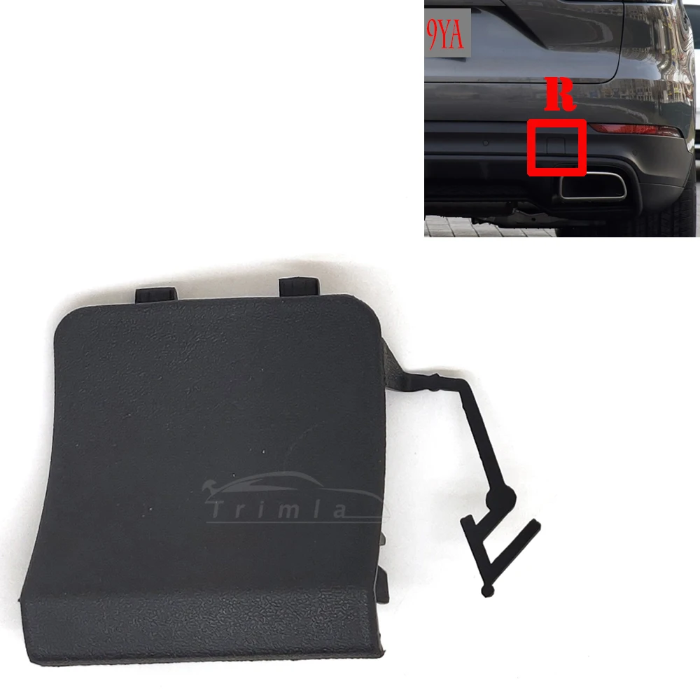 L&R Fit 19-22 Porsche Cayenne E3 9YA 9Y0 2.9L 3.0L 4.0L Base Coupe REAR TOW COVER