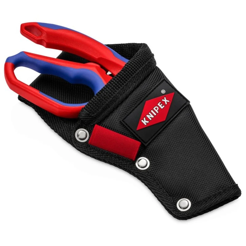 KNIPEX 00 19 75 LE Multi-purpose Belt Pouch Black Lightweight Polyester Belt Pouch Tool with Pen Compartment