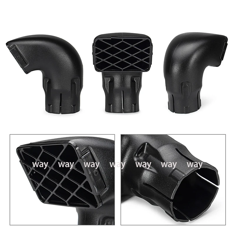 1Pc Universal 3Inch / 3.5Inch Waterproof Air Intake Snorkel Off Road Replacement Mudding Snorkel Head Air Intake Ram for SUV Car