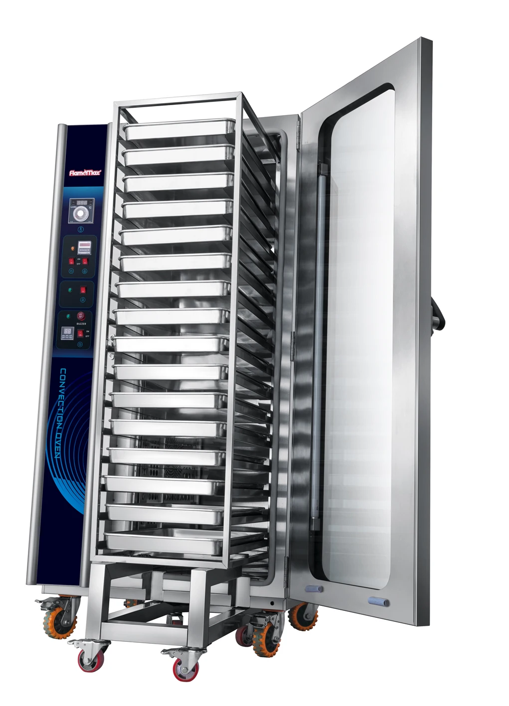 16 Tray Commercial Electrical Bakery Baking Equipment Heavy Duty Digital Convection Oven for Sale