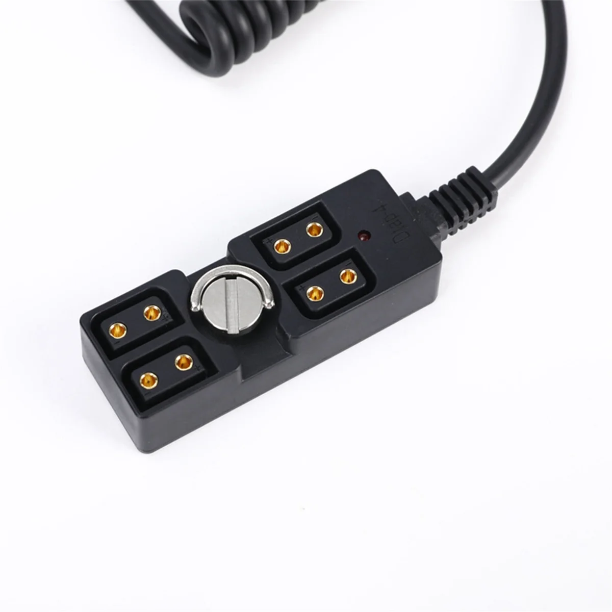 

D-Tap Splitter Cable D-Tap Male Plug to 4 D-Tap Female Ports Power Supply for V-Mount Battery D-Tap Power Hub