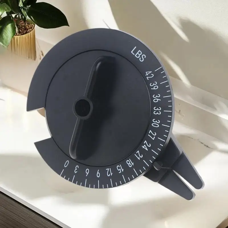 Manual Tension Meter for Tennis, Squash, Badminton Rackets - Reliable String Tension Monitoring Instrument