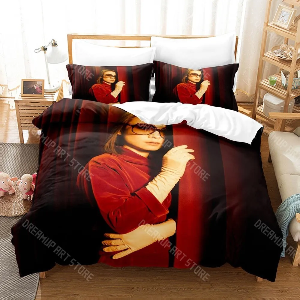 3D Printed Mitski Singer Bedding Set for Boys Girls Duvet Cover And Pillowcase Included Twin Queen King Full Single Double Sizes
