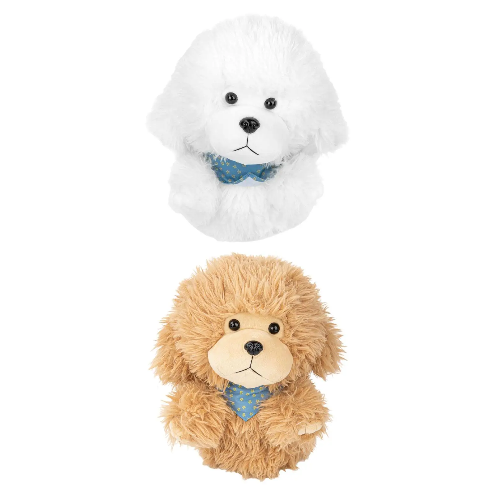 Perro de peluche conductor cabeza cubierta protección manga Adorable novedad mujeres hombres suave