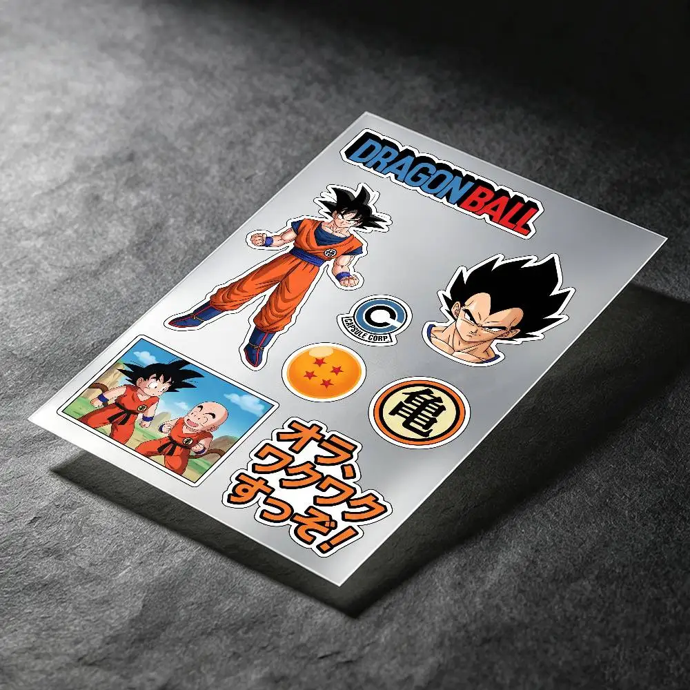 Dragon Ball Anime Stickers Auto Body Bumper Windows Motorcycle Laptop Walls Vinyl Decal Car Tuning Accessories