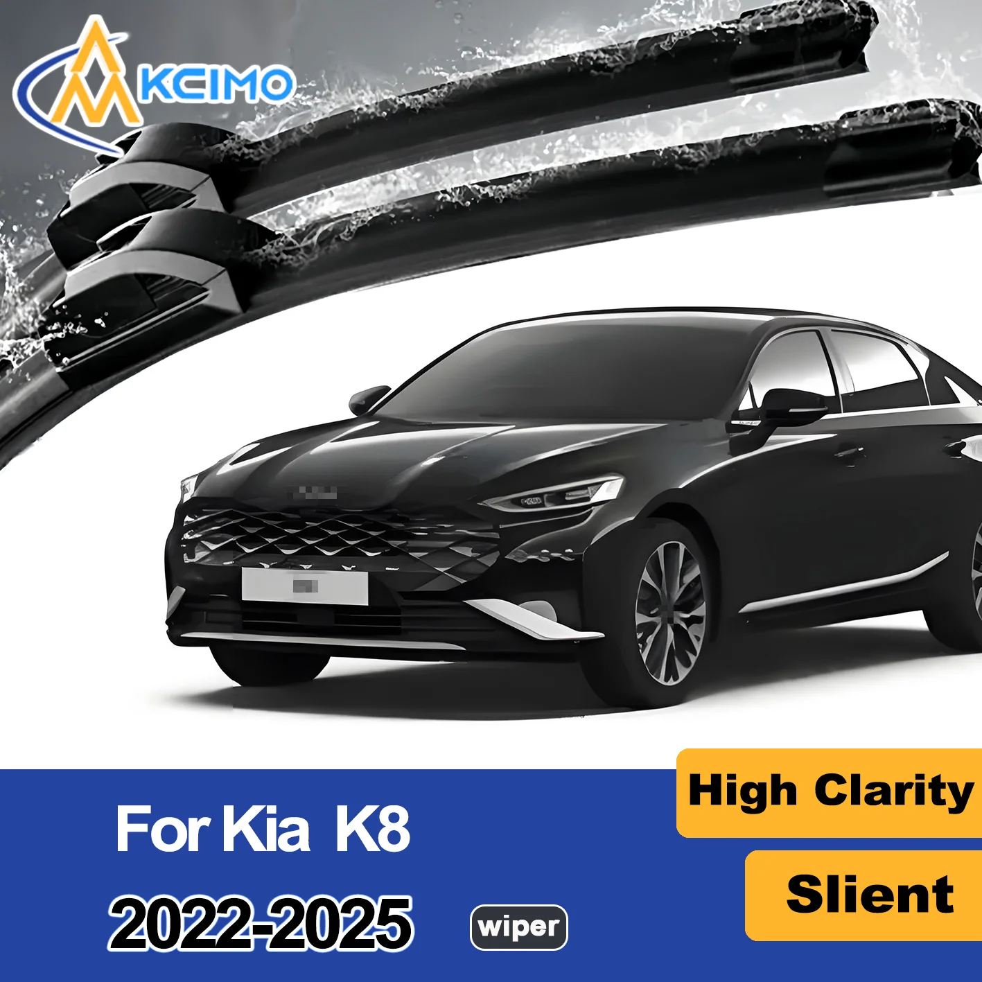 

2PCS New Front Windshield Wiper Blade for Kia K8 GL3 2022-2025 Front Windshield Auto Wipers Blade Accessories 2025 2024 2023