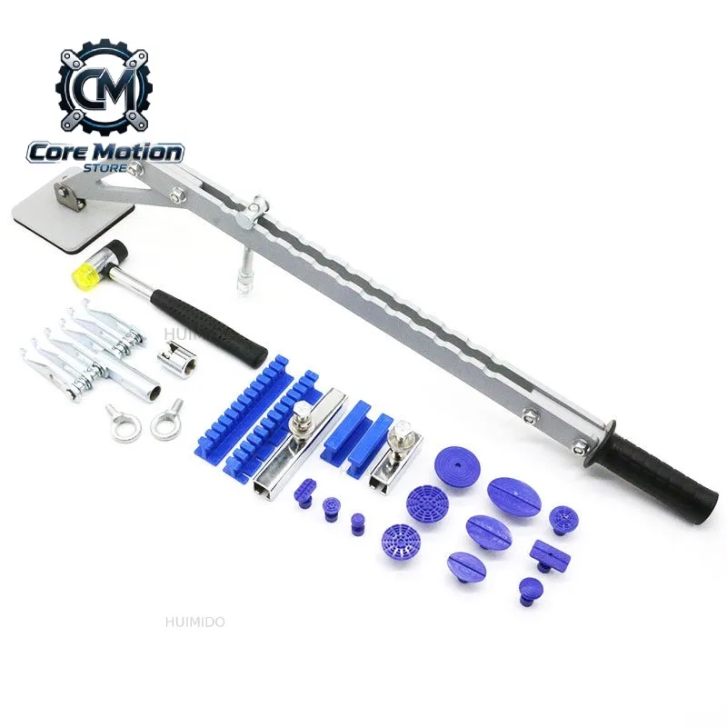 Dent Pull Rod Portable Multi-hook Puller Set Single Leg Leveling Car Repair Point Rod Puller for Spot Welding of The Car Body
