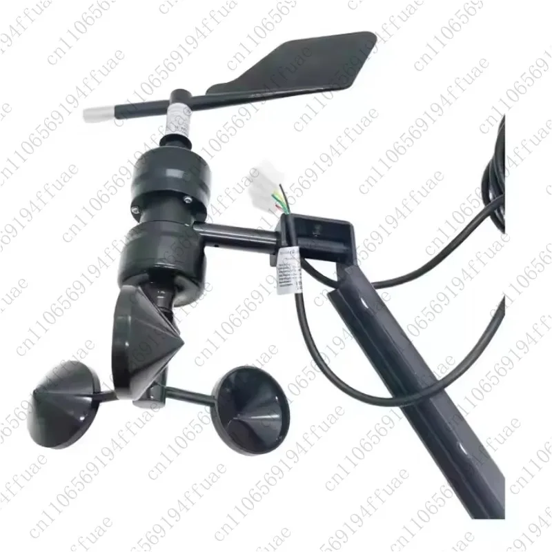 Wind Speed and Direction Sensor Outdoor IP65 Waterproof Digital Output Industrial Blade RS485 Modbus 4-20mA