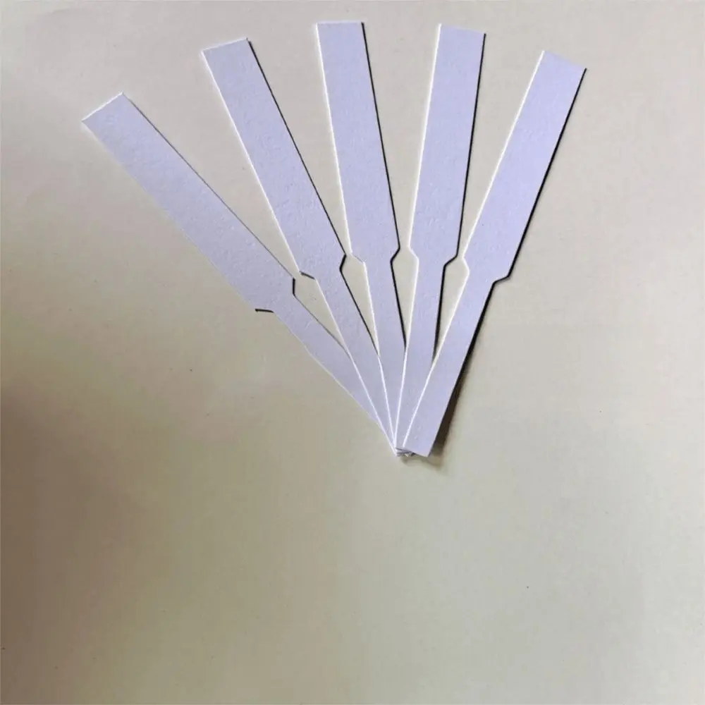 200/500Pcs Disposable Tester Strips Pure White Strong Absorbent Paper Scent Strips Absorbent cotton paper Useful