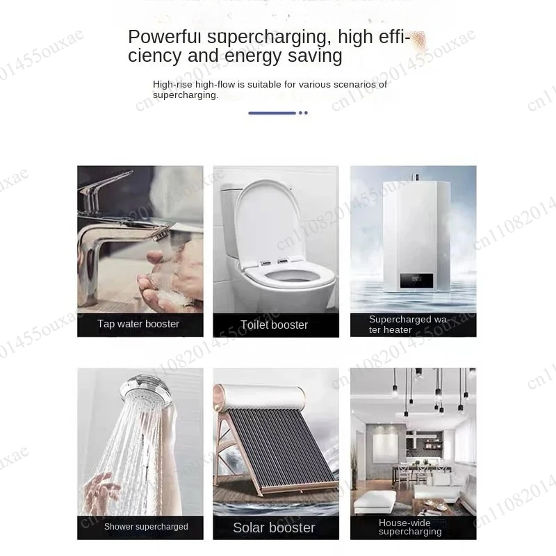 

0728 350W Self Priming Automatic Water Pump 220V Household Pipeline Water Pressure Booster Pump