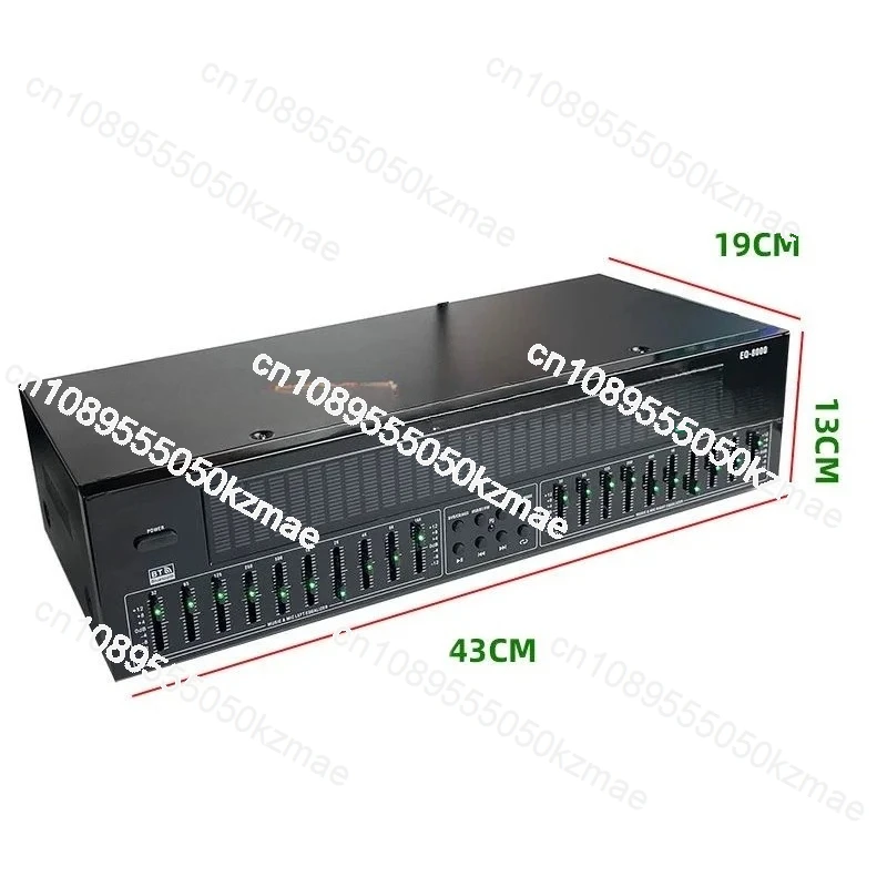 

Suitable for professional EQ high, medium and low equalizers, stereo home hot karaoke/KTV effects/stage audio processing