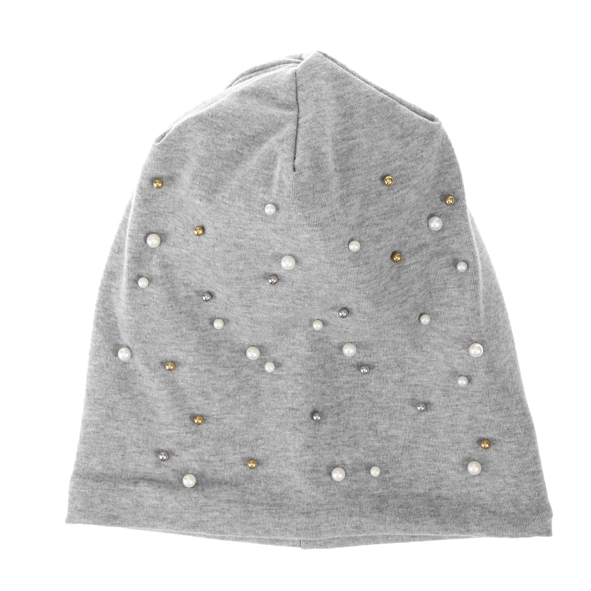 

Unisex Vintage Pearl Woolen Hat Warm Stretchy Beanie For Women Men One Size Fits Most Travel Party Casual