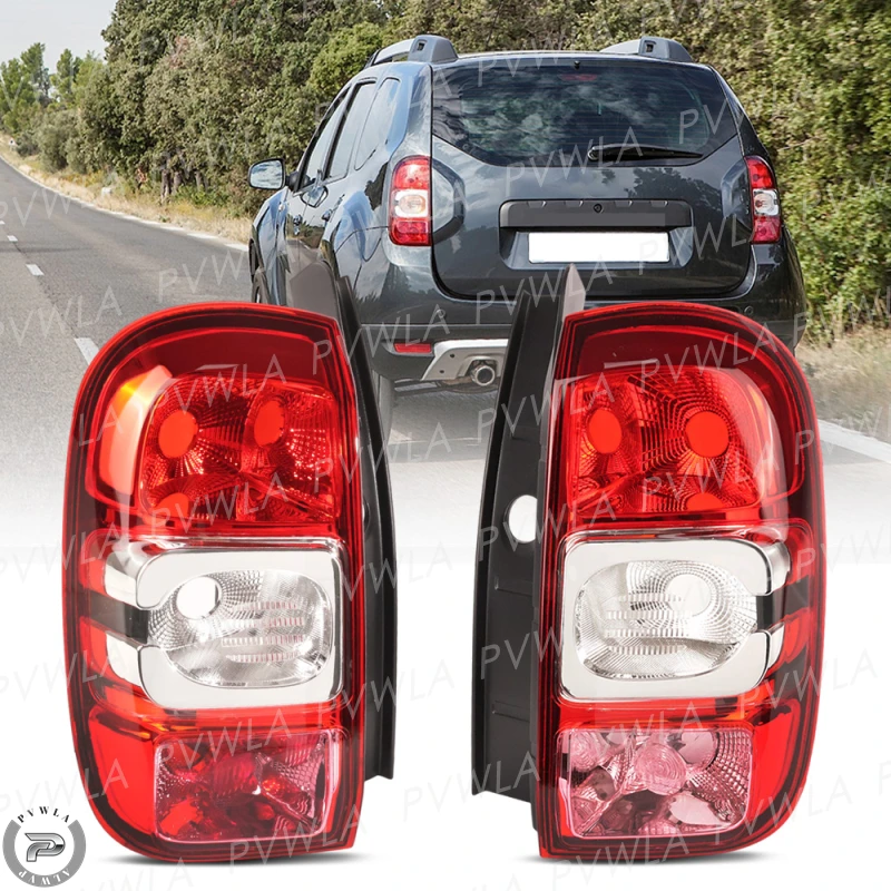 Tail Lights Rear Brake Lamp Without Bulbs For Renault Dacia Duster 2013 2014 2015 2016 2017 Tail Lamp Stop Light 26551679R