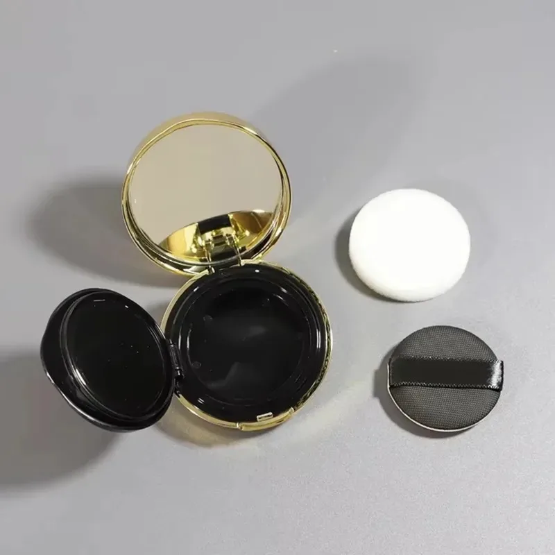 Scatola fai-da-te per fondotinta con cuscino d'aria Mini scatola vuota carina per soffio Specchio portatile per contenitore per trucco cosmetico Bb Cream con spugna